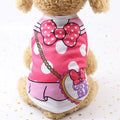 T-Shirt for Small Pet Supplies Puppy Dogs Soft Vests Summer Pet Dog Clothes Cartoon Clothing Shirt Casual