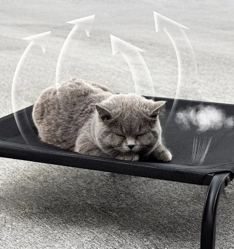 Dog Beds Anti-moisturizing Dog Bed Indoor Summer Dogs Beds Iron Frame Camping Bed for Dogs Traveling Kennel Mats Pet Products