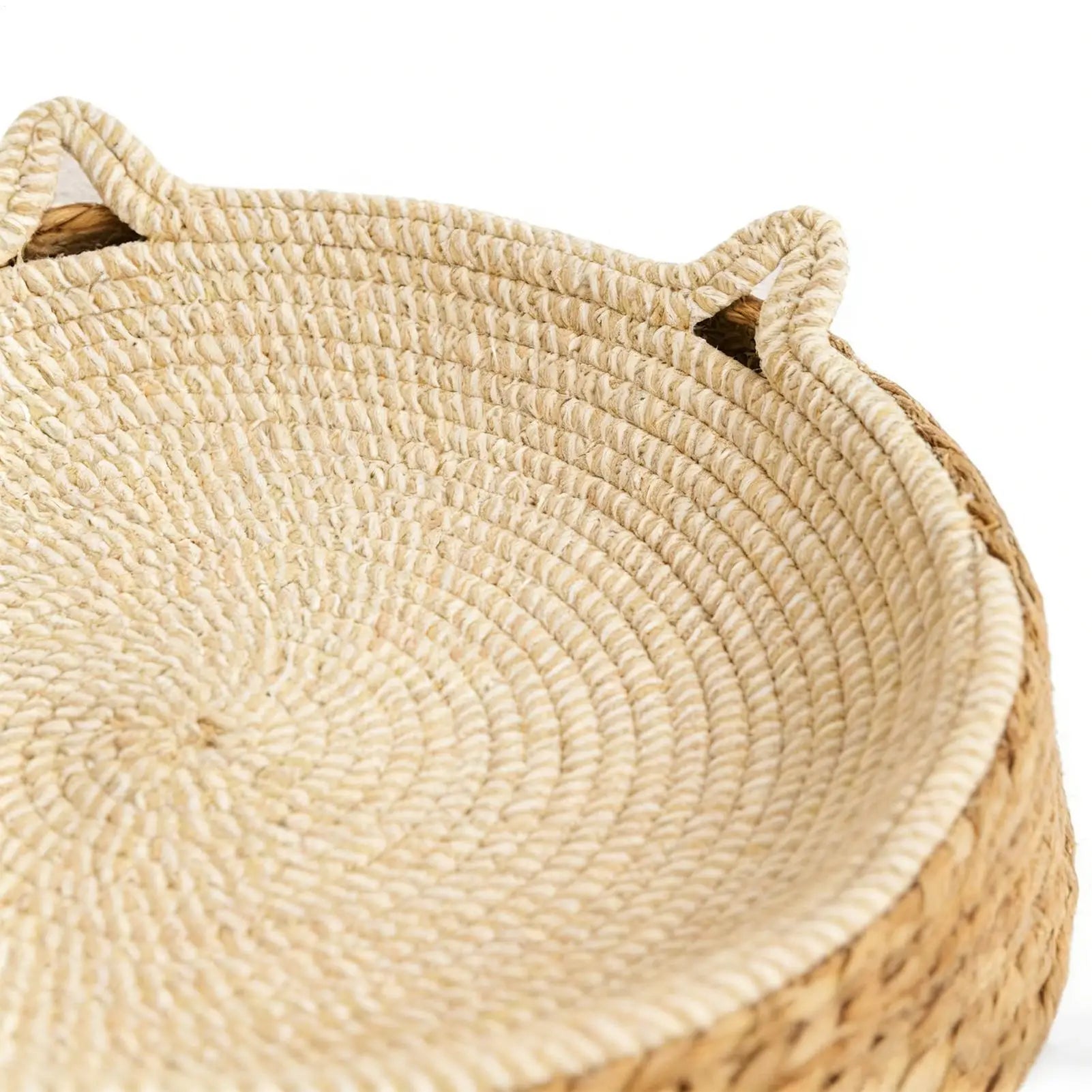 Cat Bed Sofa Cat Scratch Board  Wear-Resistant Cat Bed Natural Rattan Weave Dog Cat House Pet Sleeping Bed Pet supplies