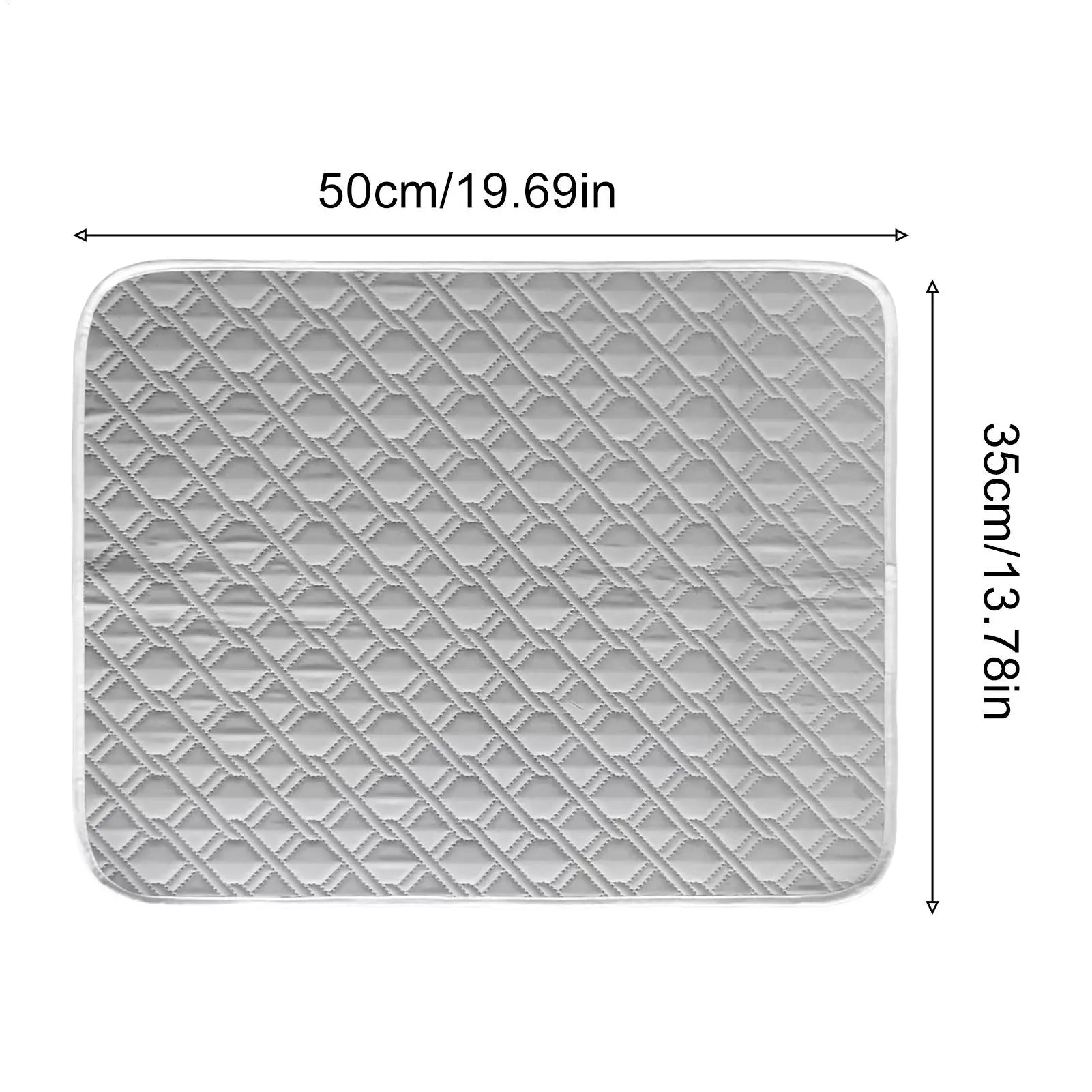 Pet Cooling Pad 45x35cm Dog Sweat Sleeping Rug Soft Rest Mat Sleep Bedding Pet Supplies For Small Medium Large Dog Kitten Crate