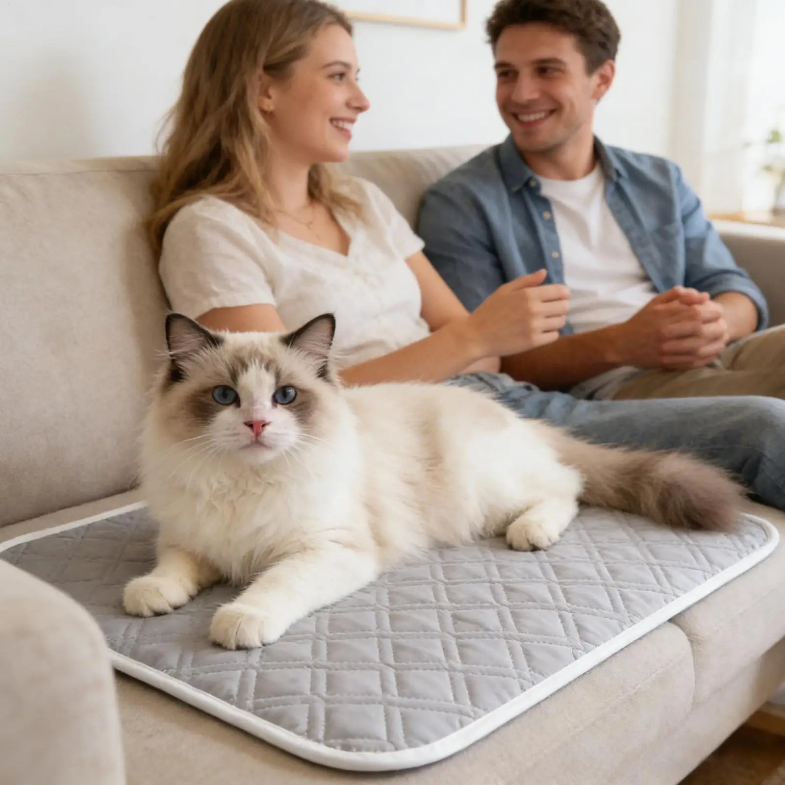 Pet Cooling Pad 45x35cm Dog Sweat Sleeping Rug Soft Rest Mat Sleep Bedding Pet Supplies For Small Medium Large Dog Kitten Crate