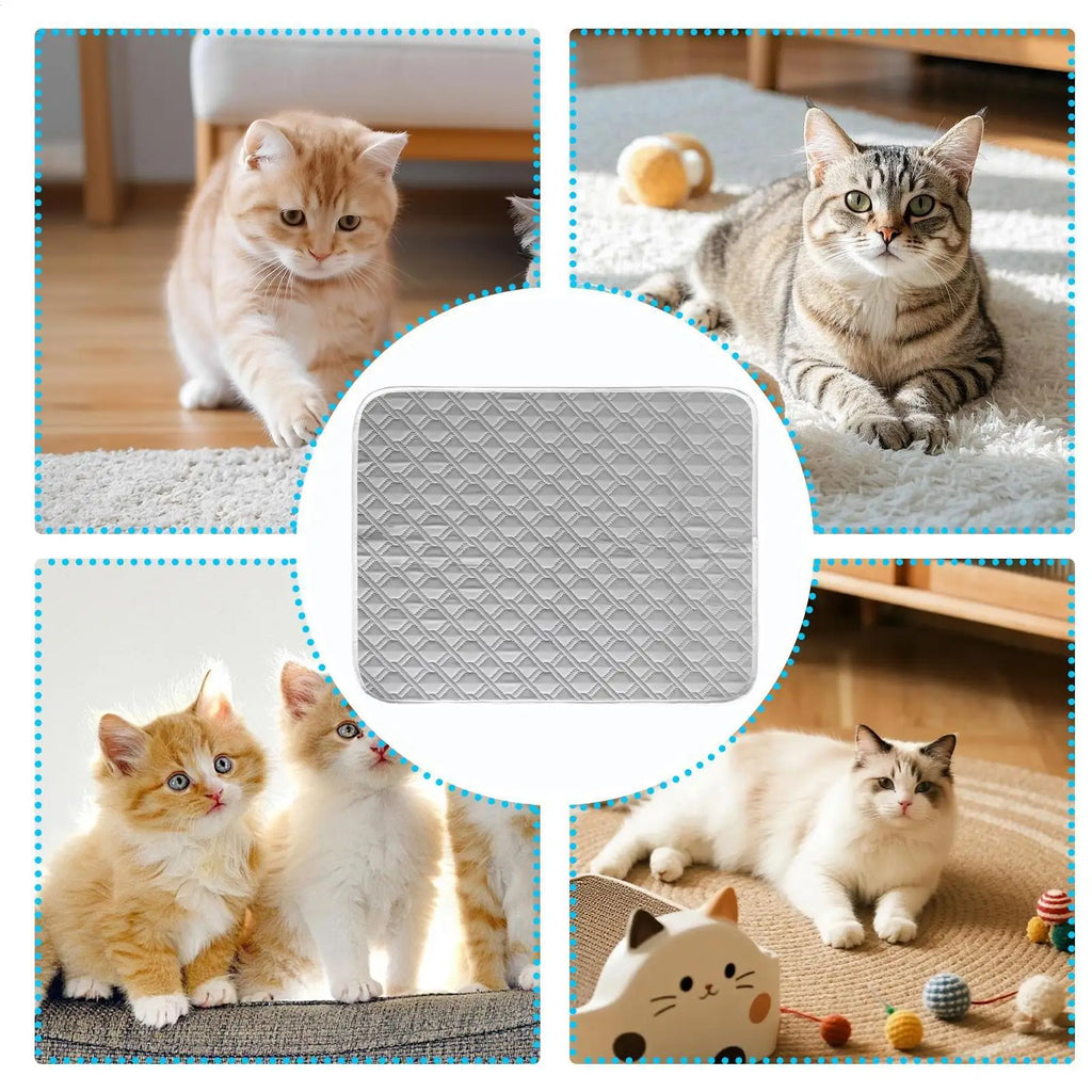 Pet Cooling Pad 45x35cm Dog Sweat Sleeping Rug Soft Rest Mat Sleep Bedding Pet Supplies For Small Medium Large Dog Kitten Crate